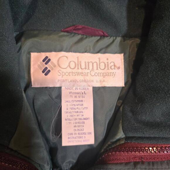 Vintage 80s 2 in 1 coat and jacket combo. womans L - Picture 5 of 5